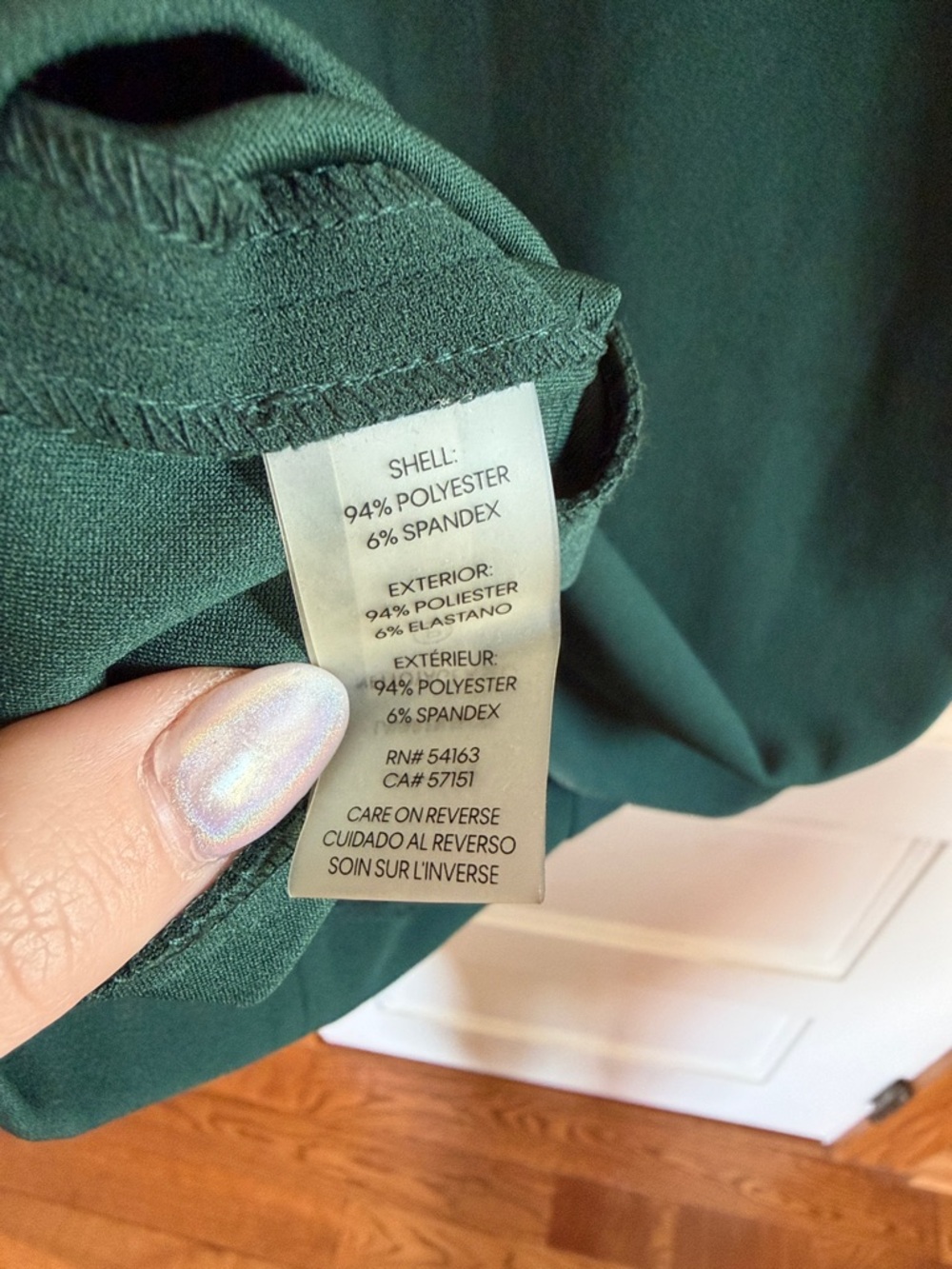 Calvin Klein Emerald Green Short-Sleeve Sheath Dress - Picture 5 of 5